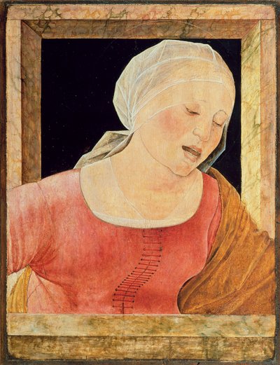 Una donna in lutto da Ercole de Roberti